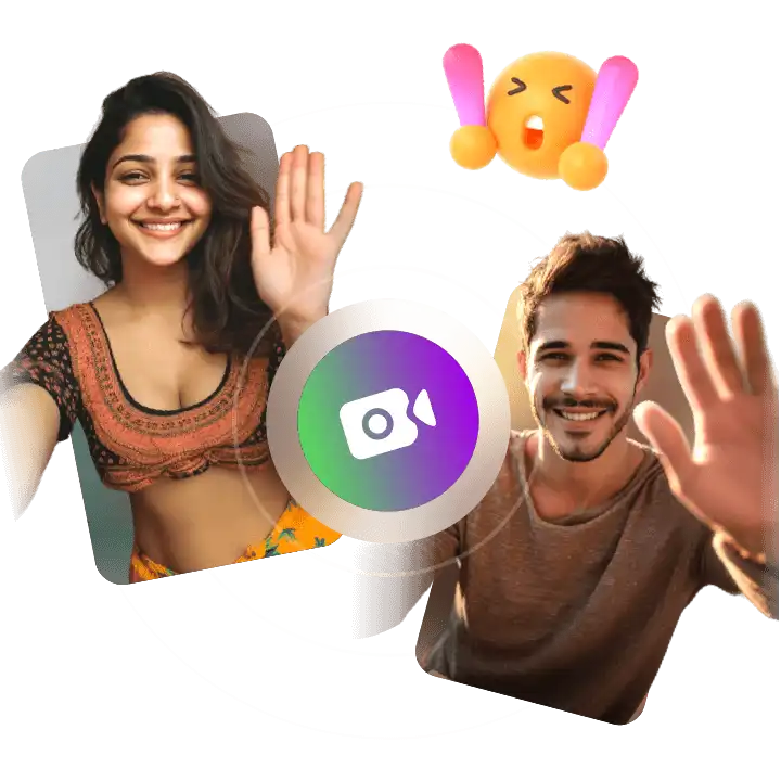 1v1 video chat call